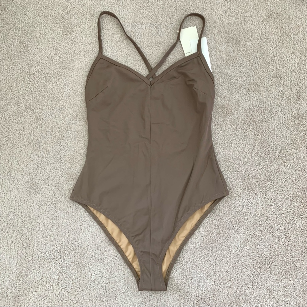 NWT Nu Swim X Vince One Piece Swimsuit